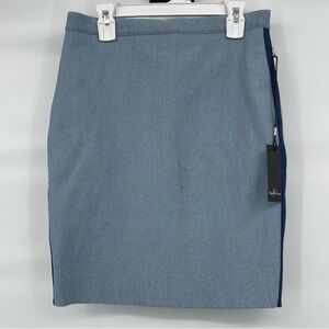 Twelfth Love NWT stretch blue pencil skirt